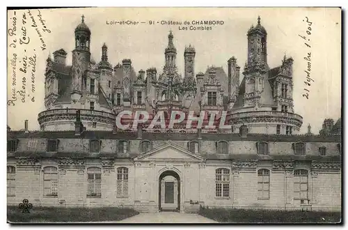 Ansichtskarte AK Chambord Le Chateau Les Combles