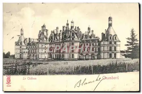 Cartes postales Le Chateau Chambord