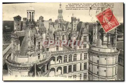 Ansichtskarte AK Les Combles de Chambord sont bordes de chemins de ronde et de galeries