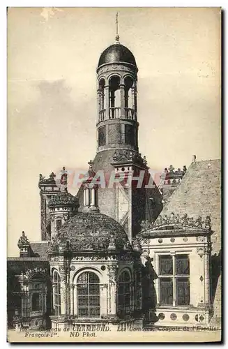 Ansichtskarte AK Chateau de Chambord Les combles de l escalier Francois 1er