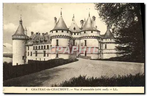 Cartes postales Chateau de Chaumont Vue d ensemble