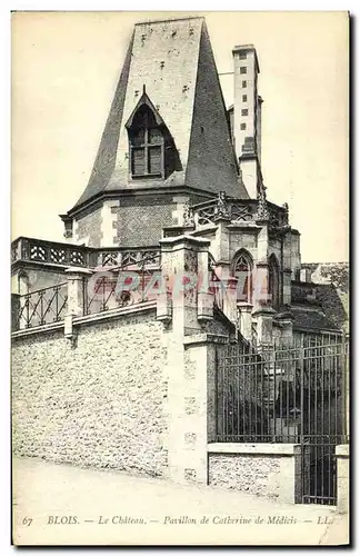 Cartes postales Blois Le Chateau Pavillon de Chtherine de Medicis