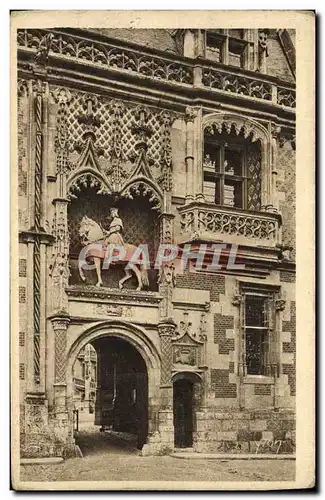 Cartes postales Blois Chateau Aile Louis XIILe Portail