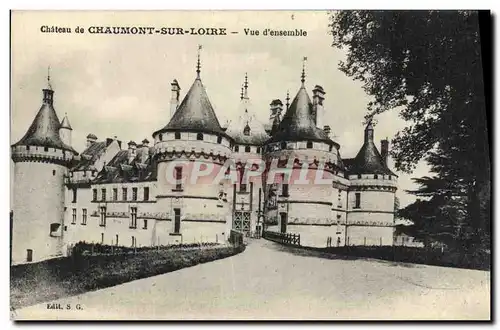 Cartes postales Chaumont Sur Loire Vue d ensemble