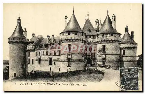 Ansichtskarte AK Chaumont Chateau De Porte d Entree