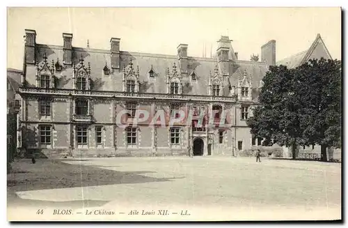 Cartes postales Blois Le Chateau Aile Louis XII