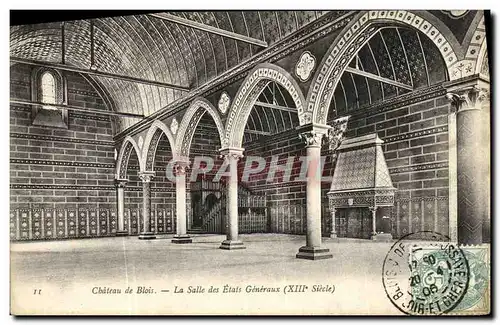 Cartes postales Chateau de Blois La Salle des Etats Generaux