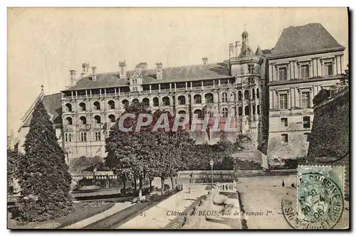 Cartes postales Chateau de Blois Aile de Francois 1er