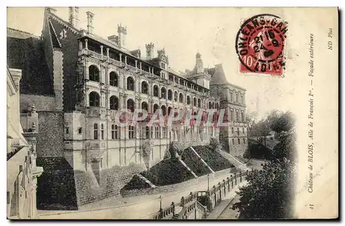 Ansichtskarte AK Chateau Blois Aile de Francois 1er Facade exterieure