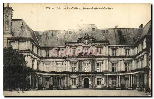 Cartes postales Blois Le Chateau facade Gaston d Orleans