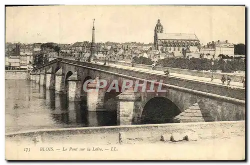 Cartes postales Blois Le Pont sur la Loire