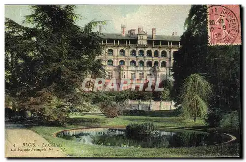 Cartes postales Blois La Chateau La Facade Francois 1er