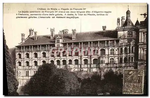 Ansichtskarte AK Blois De Chateau Facade Francois 1er