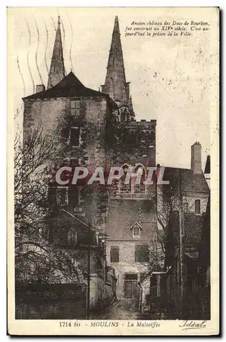 Cartes postales Moulins La cathedrale