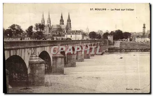 Cartes postales Moulins Le Pont sur L Ailler