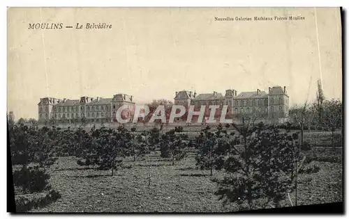 Cartes postales Moulins Le Belvedere