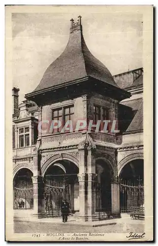 Cartes postales Moulins Ancienne Residence Anne de Beanjeu