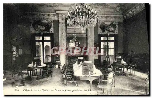 Ansichtskarte AK Vichy Le Casino Salon de Correspondance