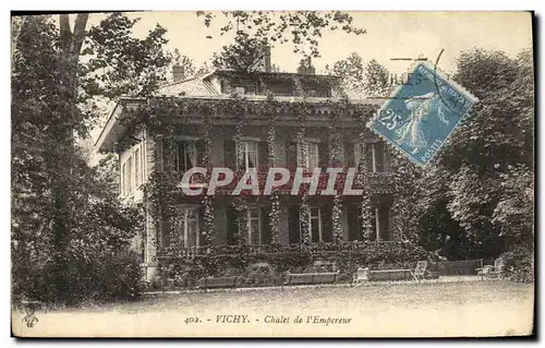 Cartes postales Vichy Chalet de L Empereur