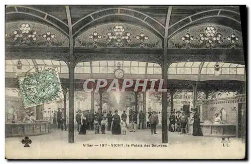 Cartes postales Vichy le Palais des Sources