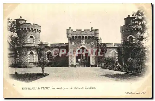 Cartes postales Environs de Vichy Rendez vous de Cbasse de Maulmont