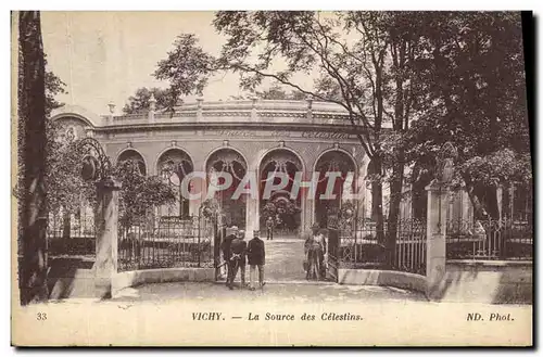 Cartes postales Vichy La Source des Celestins