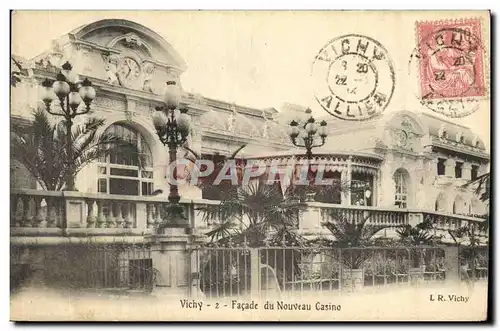 Ansichtskarte AK Vichy Facade du Nouveau Casino