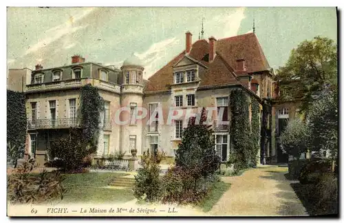 Cartes postales Vichy La Maison de Mme de Sevigne