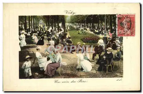 Cartes postales Vichy Un coin du Parc