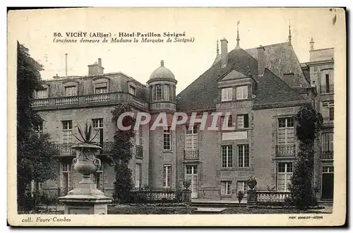 Cartes postales Vichy Hotel Pavillon Sevigne