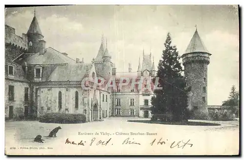 Ansichtskarte AK Environs de Vichy Chateau Bourbon Basset