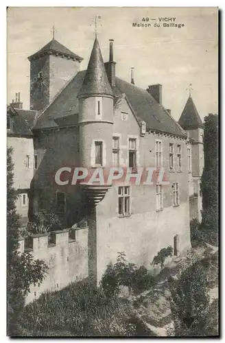 Cartes postales Vichy Maison du Baillage