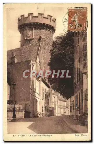 Cartes postales Vichy La Cour de l Horloge