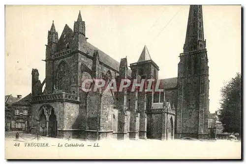 Cartes postales Treguier La Cathedrale