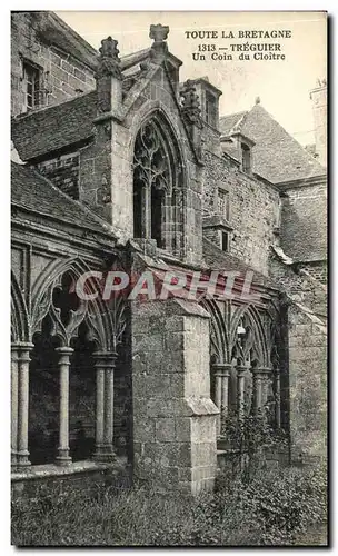 Cartes postales Treguier La Bretagne Un Coin du Cloitre