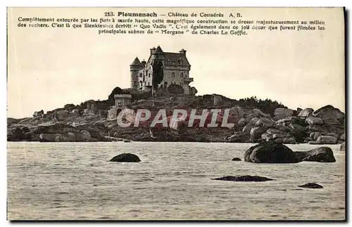 Cartes postales Ploumanch Chateau de Costaeres