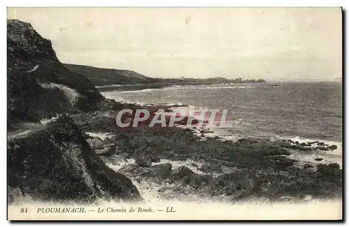 Ansichtskarte AK Ploumanch Le Chemin de Ronde