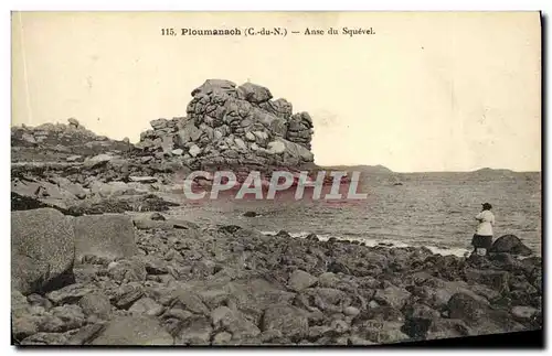 Cartes postales Ploumanch Anse du Squevel