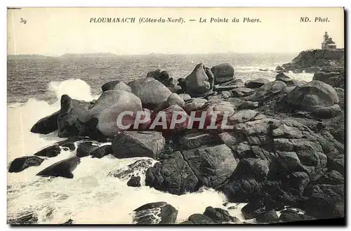 Cartes postales Ploumanch La Pointe du Phare