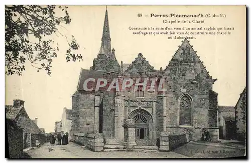 Cartes postales Ploumanch Chapelle de la clarte