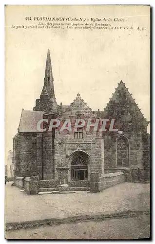 Cartes postales Ploumanach Eglise de la Clarte