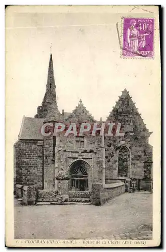 Cartes postales Ploumanch Eglise de la Clarte