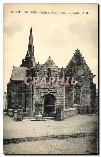 Ansichtskarte AK Ploumanch Eglise de Notre Dame de la Clarte