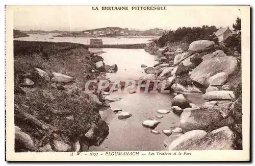 Cartes postales Ploumanch Les troieros et le Port