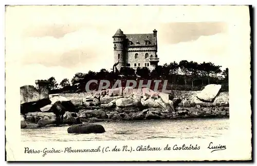 Cartes postales Perros Guirec Ploumanch Chatea de Costaeres