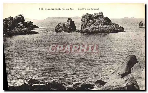 Cartes postales Ploumanach Gouftre du Squevel