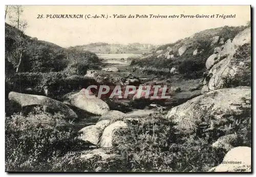 Ansichtskarte AK Ploumanach Vallee des Petits Trerous entre Perros Guirec et Tregastel