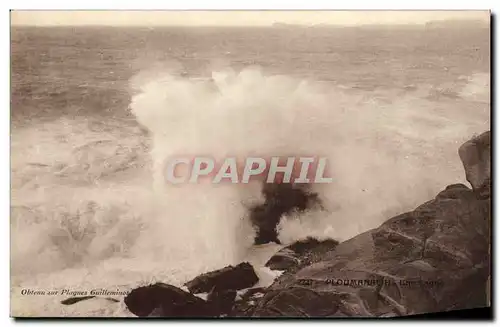 Cartes postales Ploumanach Une vague