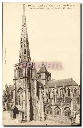 Cartes postales Treguier La Cathedrale