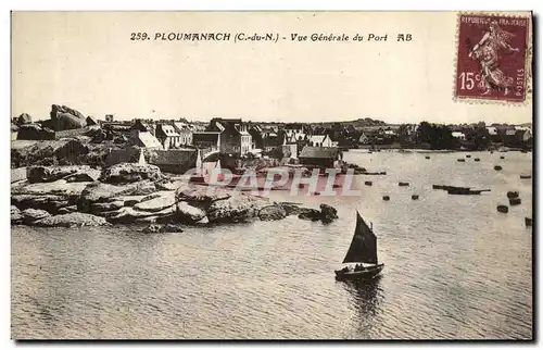 Cartes postales Ploumanach Vue Generale du Port